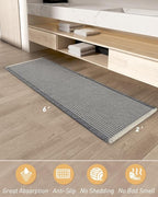 AMOAMI Upgraded Waffle Runner Rug Super Absorbent Non Slip Bath Mats - Image 7