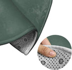 Machine Washable Modern Round Area Rug, Room Sofa Yoga Soft Round Carpet - Image 7