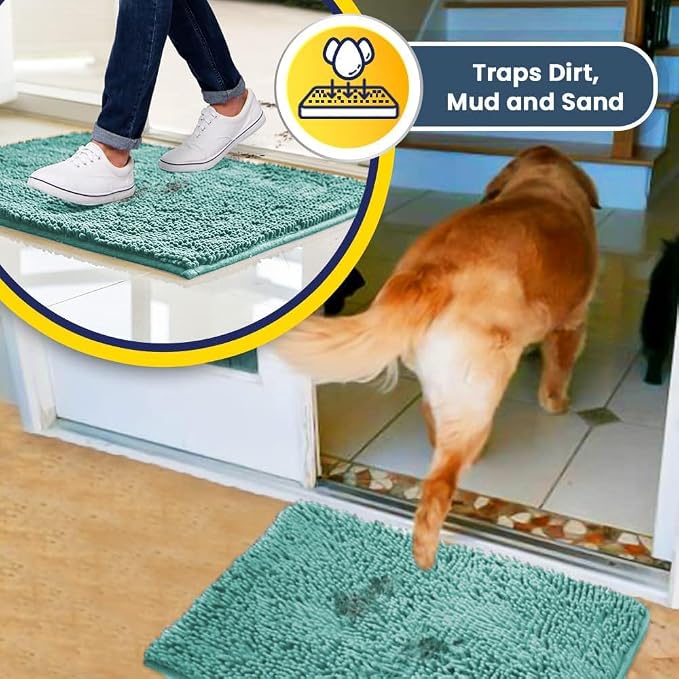 Muddy Mat® | Super Absorbent Door Mat Indoor, Microfiber Quick Dry Chenille - Image 7
