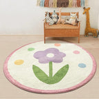 Poowe Round Kids Playroom Rug - Image 4