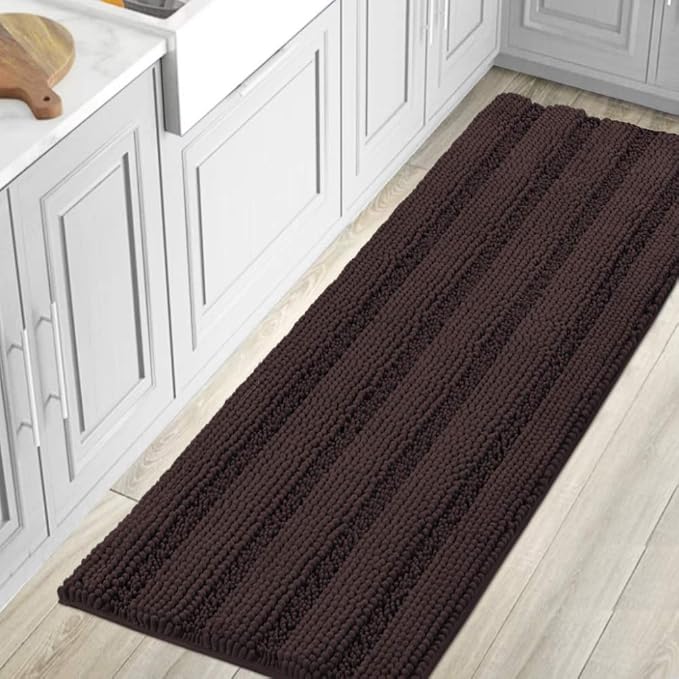 H.VERSAILTEX Bathroom Rugs Bath Mat Runner Rug Non Slip Kitchen Rug Extra Long by HVERSAILTEX