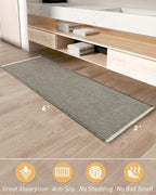 AMOAMI Upgraded Waffle Runner Rug Super Absorbent Non Slip Bath Mats - Image 7