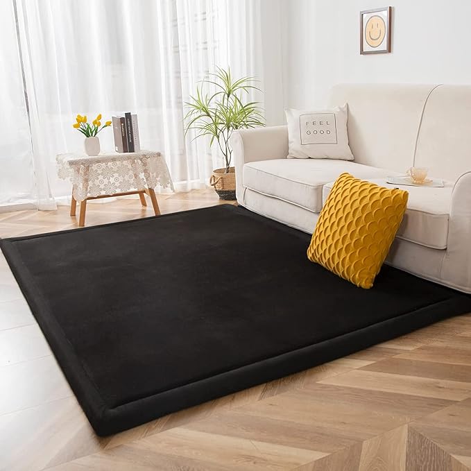 MAXYOYO Play Mat, 1.2" Thick Memory Foam Soft Padded Carpet - Image 2