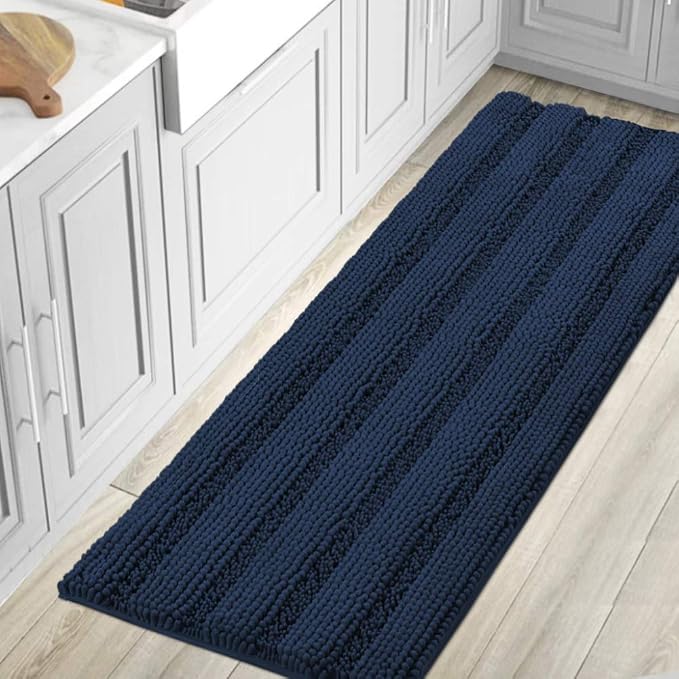 H.VERSAILTEX Bathroom Rugs Bath Mat Runner Rug Non Slip Kitchen Rug Extra Long by HVERSAILTEX