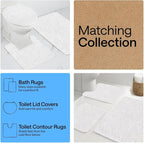 GORILLA GRIP Bath Rug Mat 36x24, Thick Soft Absorbent Chenille, Quick Dry - Image 8