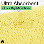 GORILLA GRIP Bath Rug Mat 36x24, Thick Soft Absorbent Chenille, Quick Dry - Image 5