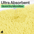 GORILLA GRIP Bath Rug Mat 44x26, Thick Soft Absorbent Chenille, Quick Dry - Image 5