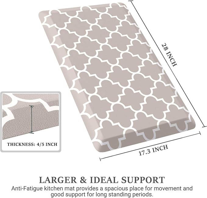 WISELIFE Kitchen Runner Rugs Anti-Fatigue mats - Image 2