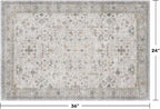 Washable 2x3 Throw Rugs for Entryway, Front Door Mat, Low Pile Non-Slip Small - Image 2