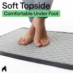 GORILLA GRIP 100% Waterproof All-Season WeatherMAX Doormat US Designed Natural - Image 8