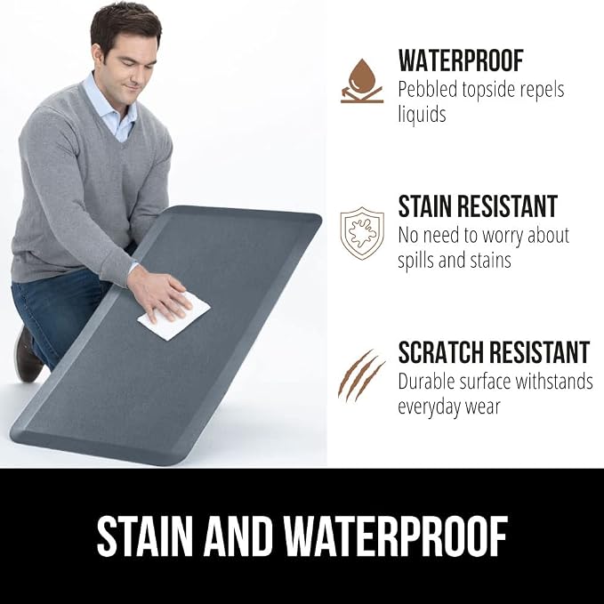 GORILLA GRIP Comfortable Cushioned Kitchen Mats - Image 4