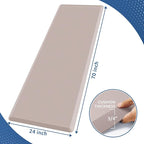 KitchenClouds Kitchen Mat Cushioned Anti Fatigue Rug 24"x70" Water Resistant - Image 2