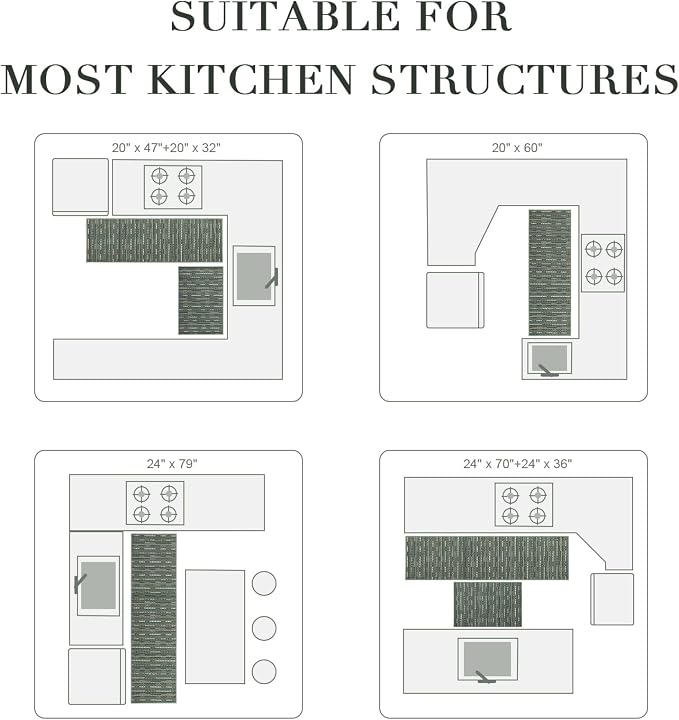 Kitchen Runner-Non Slip Kitchen Mats - Image 5