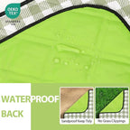 ZAZE Extra Large Picnic Outdoor Blanket, Camping Grass Lawn Park Accessories - Image 5