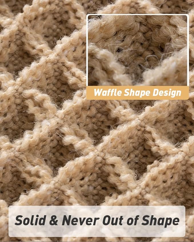 Upgraded Waffle Runner Rug, Super Absorbent Non Slip Bath Mats - Image 4