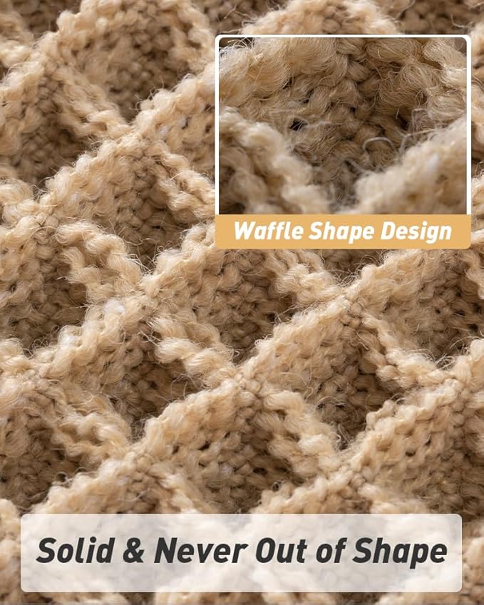 Upgraded Waffle Runner Rug, Super Absorbent Non Slip Bath Mats - Image 4
