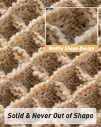Upgraded Waffle Runner Rug Super Absorbent Non Slip Bath Mats - Image 3