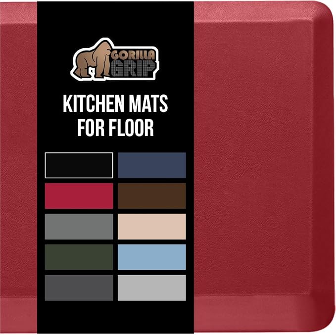 GORILLA GRIP Comfortable Cushioned Kitchen Mats by Unknown