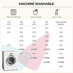 CAPALOCA Machine Washable Rugs Nursery Rug 7x9 Cute Girl Non Slip Low Pile - Image 7