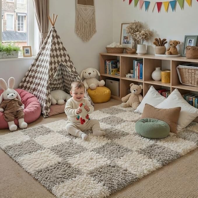PureCozy Modern Rug 4x6 for Living Room - Image 3