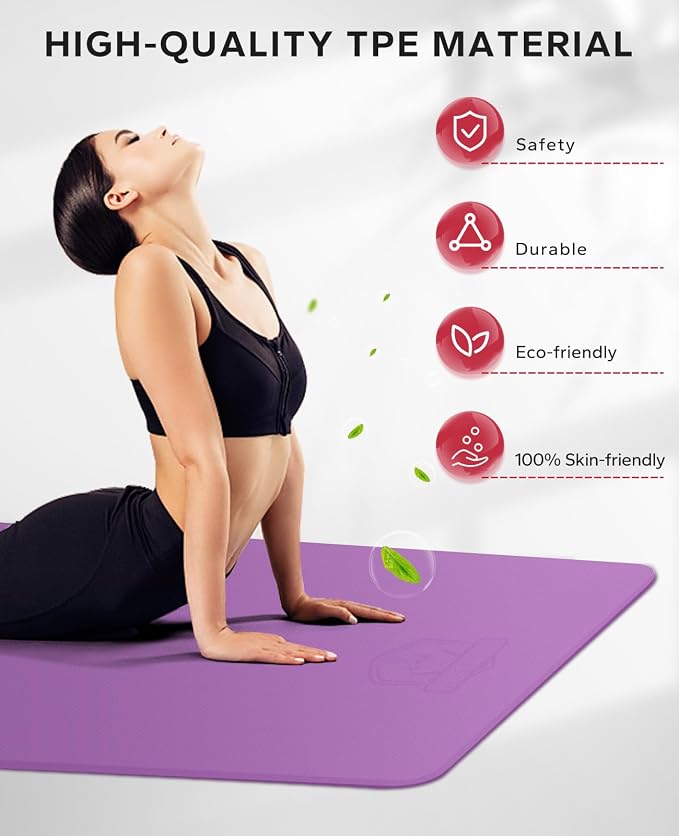 HAPBEAR Extra Large Yoga Mat - Image 5