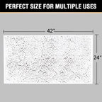 H.VERSAILTEX Microfiber Bath Rugs Chenille Floor Mat Ultra Soft Washable - Image 2