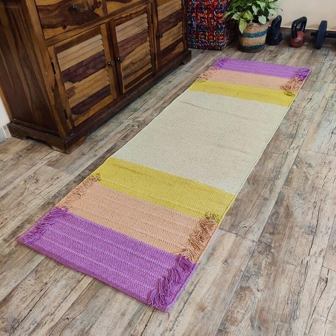 Jaipur art & Rugs Cotton Yoga Mat - Image 7
