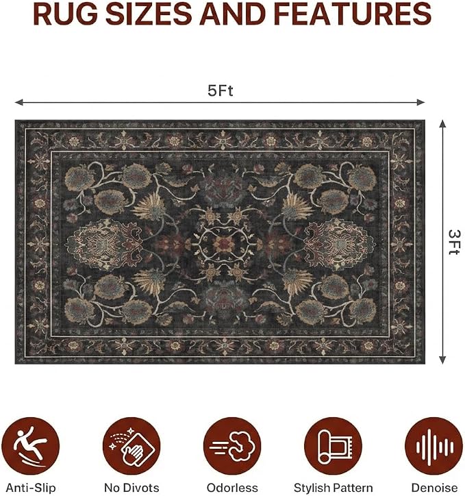 36"x60" Office Chair Mat for Hardwood Tile Floor, Under Desk Carpet Protector - Image 6