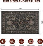 36"x60" Office Chair Mat for Hardwood Tile Floor, Under Desk Carpet Protector - Image 6