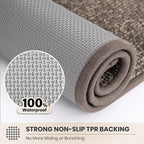 PURRUGS Dirt Trapping Door Mat 20" x 31.5", Non-Slip Machine Washable Entry Rug - Image 5
