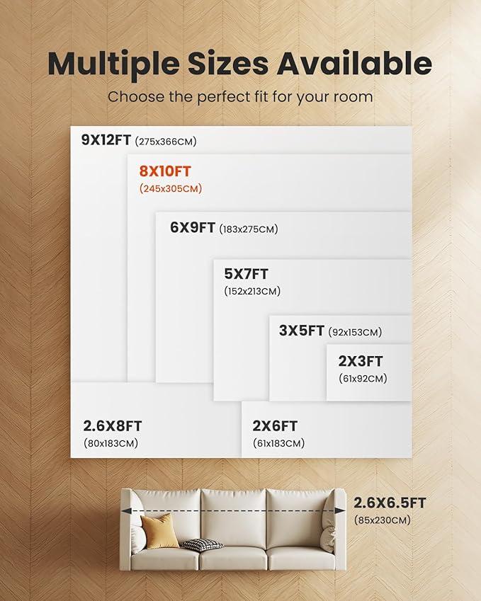 AMADA HOMEFURNISHING 8x10 Area Rugs - Image 3