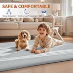 ACOMOPACK Baby Play Mat for Floor, 1.3" Thick Memory Foam Area Rug for Living - Image 3