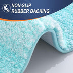 OLANLY Bathroom Runner Rugs Mat 59x20, Extra Soft Absorbent Microfiber Bath Rugs - Image 5