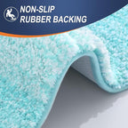 OLANLY Small Bathroom Rugs Mat 24x16, Extra Soft Absorbent Microfiber Bath Rugs - Image 5