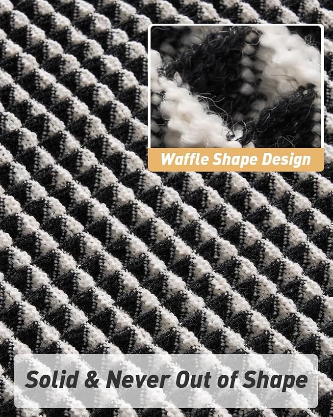 Upgraded Waffle Runner Rug, Super Absorbent Non Slip Bath Mats - Image 3