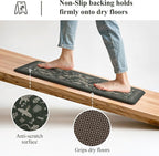 LEEVAN Anti Fatigue Mats for Kitchen Floor Non-Slip, Cushioned Kitchen Mats for - Image 4