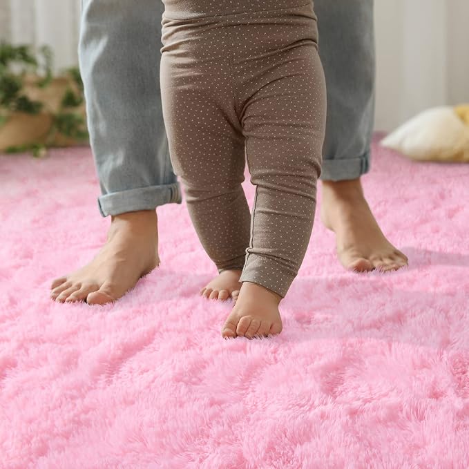 YJ.GWL Soft Area Rugs Fluffy Runner Rug - Image 3