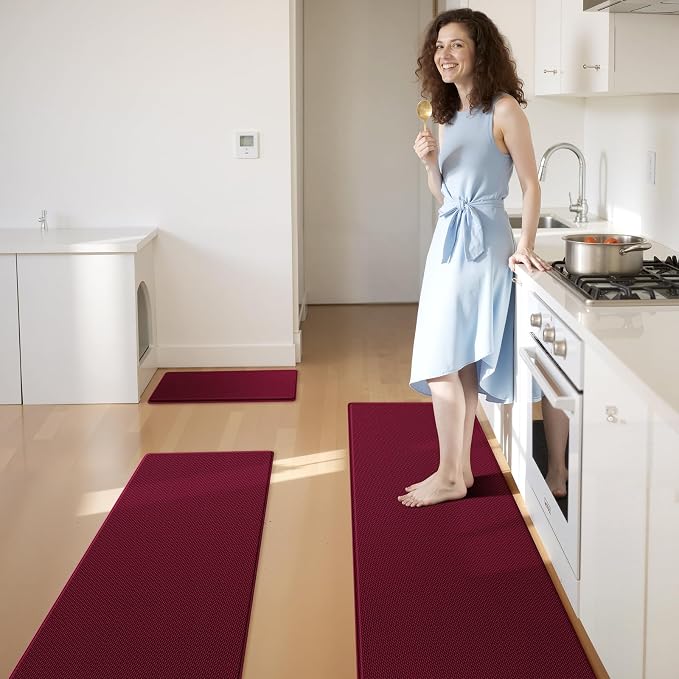 KitchenClouds Kitchen Mats for Floor, Non Slip Anti Fatigue Mats for Kitchen - Image 7