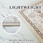 Washable 2x8 Hallway Runner Rug: Vintage Water Resistant Kitchen Entryway Rug - Image 8