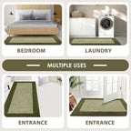 Machine Washable Runner Rug 24" x 84", Non Slip Kitchen Mat - Image 4
