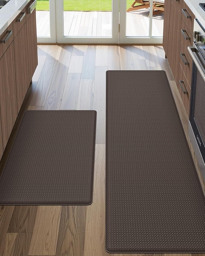DEXI Kitchen Floor Mats Cushioned Anti Fatigue, 17x29+17x59, Standing Runner by DEXI