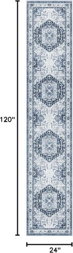 Madane Hallway Washable Runner Rug - Image 2