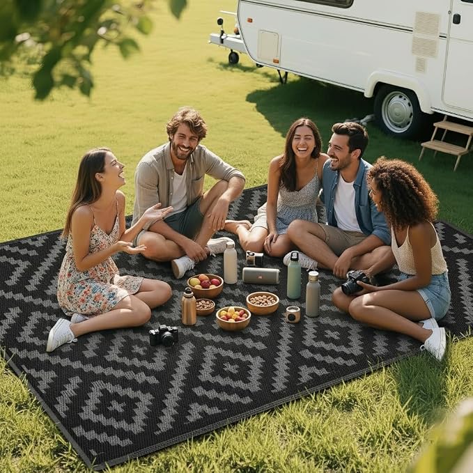 RURALITY Outdoor Rugs 9x12 Feet - Image 7
