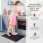HappyTrends Floor Mat Cushioned Anti-Fatigue, Thick Waterproof Non-Slip Mats - Image 6