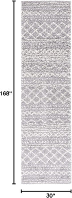 SAFAVIEH Arizona Shag Collection Runner Rug - Image 2