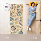Maples Rugs Reggie Floral Runner Rug - Image 3