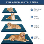 OLANLY Dog Door Mat for Muddy Paws 47x24, Ultra Absorbent Chenille Mud Doormat - Image 2