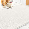 Smiry Dog Door Mat for Muddy Paws 30x20, Absorbent Dirt Trapper, Non-Slip by Smiry