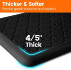 TranquilRelax 4/5 Inch Thick Anti-Fatigue Kitchen Mat Water Resistant Non-Slip - Image 3