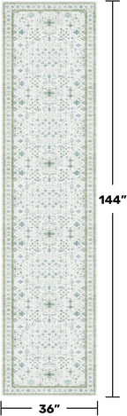 Hazo Haus Oushak 3x12 Wide Hallway Runner Rug - Image 2